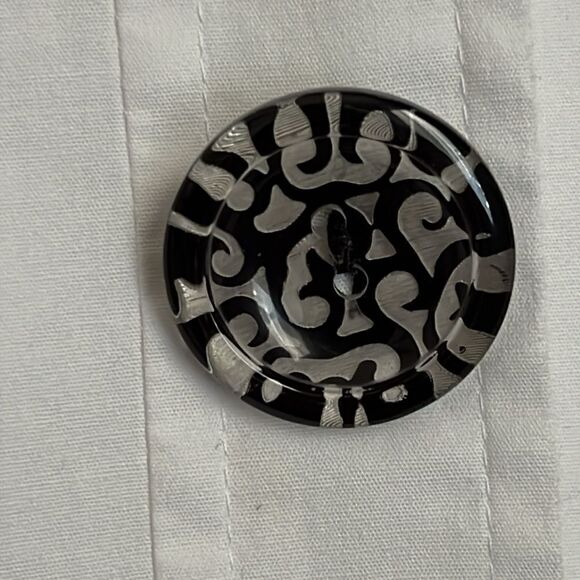 ULTIMATE Grey Skirt Size 14 / Willi Smith White Shirt/Shacket Size XL - Picture 5 of 16